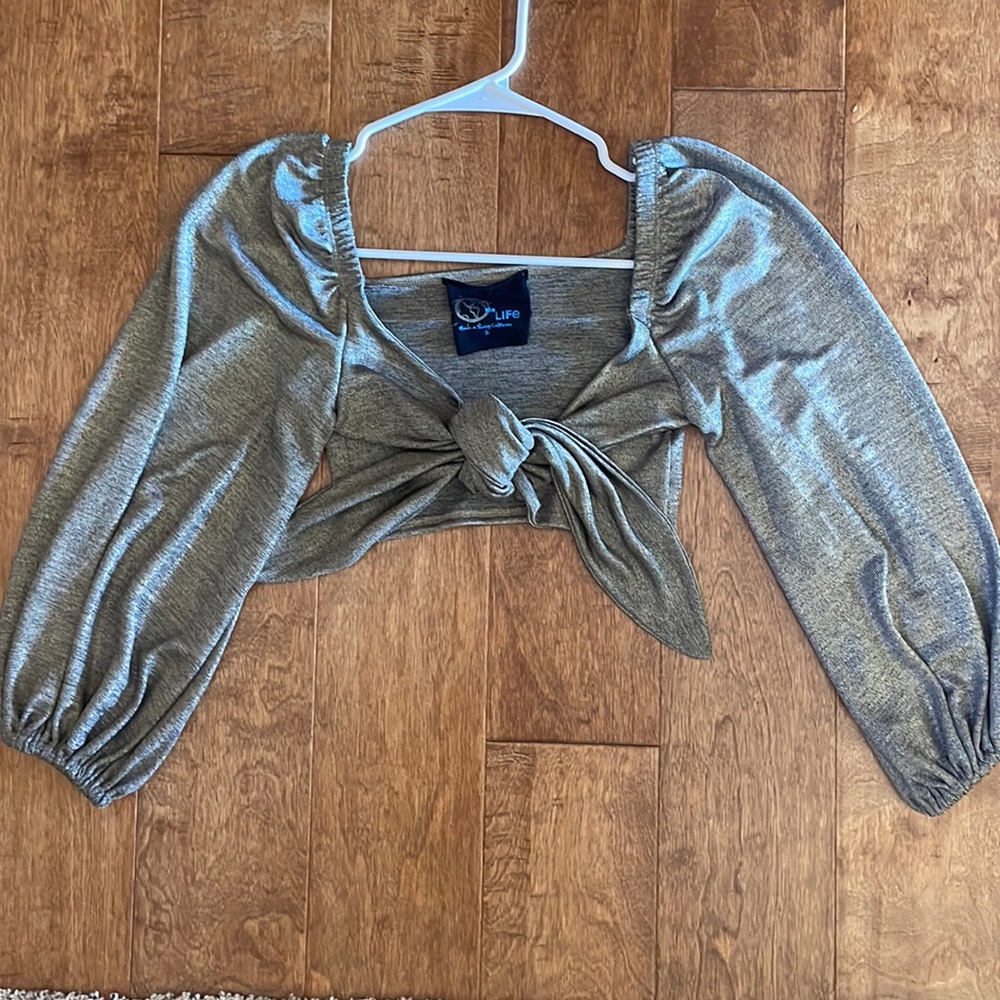 NEW Crop tie top